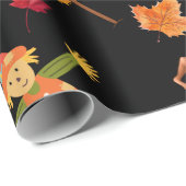 かかしカラフル ラッピングペーパー (ロールコーナー)