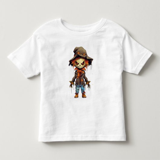 かかしハロウィン トドラーTシャツ (正面)