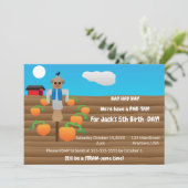 かかしパーティー(風景) 招待状 (スタンド正面)