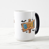 かかし不気味ハロウィーンマグ モーフィングマグカップ (正面右)