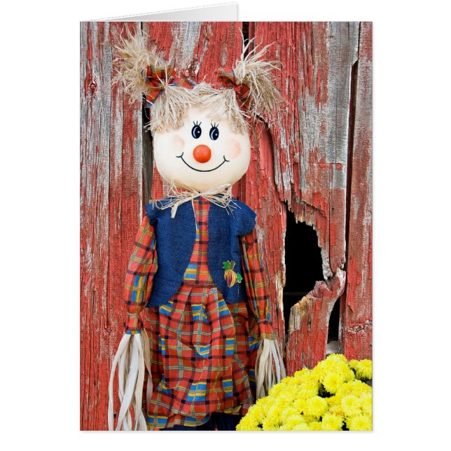 かかし女の子 (正面)