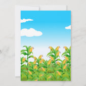 かかし秋誕生日 招待状 (裏面)