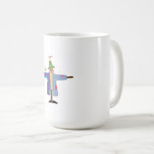 かかし素朴 コーヒーマグカップ (正面右)