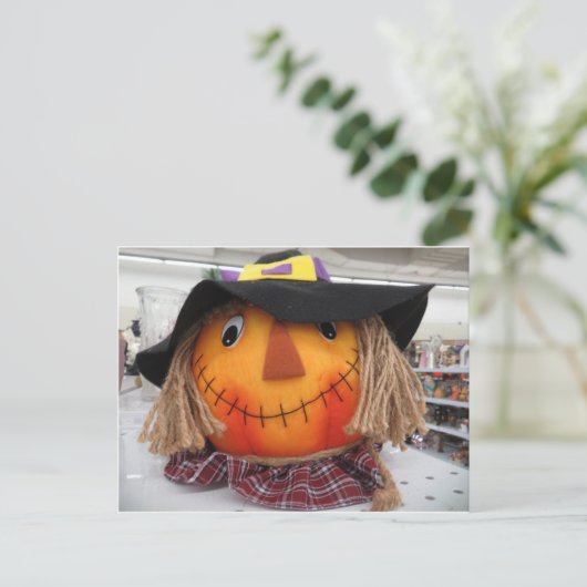 かかし頭 ポストカード (スタンド正面)