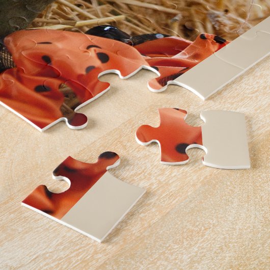 かかし11" x 14"ギフト用の箱が付いているパズル ジグソーパズル (側面)