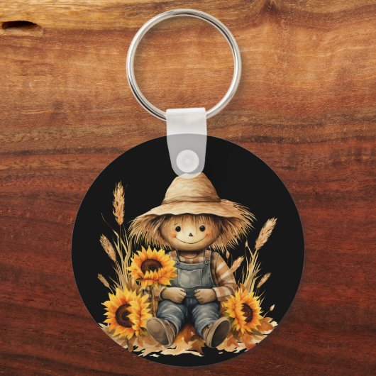 かかし キーホルダー (正面)