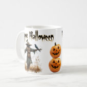 かかし コーヒーマグカップ (正面左)