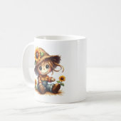 かかし コーヒーマグ コーヒーマグカップ (正面左)