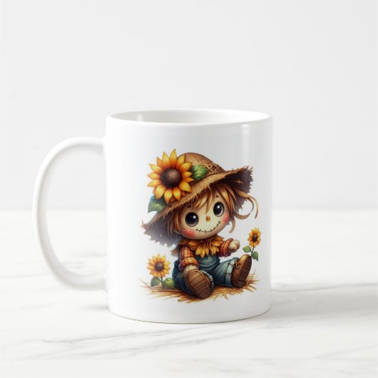 かかし コーヒーマグ コーヒーマグカップ (左)