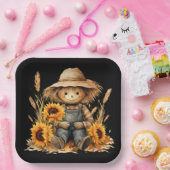 かかし ペーパープレート (パーティー)