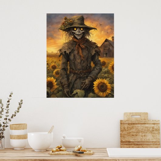 かかし ポスター (キッチン)