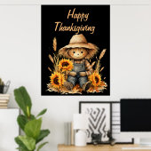 かかし ポスター (ホームオフィス)