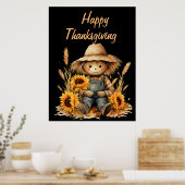 かかし ポスター (キッチン)