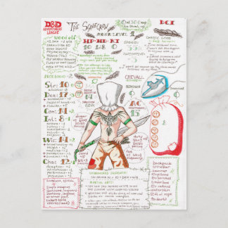 かかし ポストカード