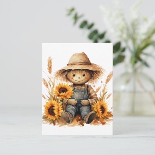 かかし ポストカード (スタンド正面)