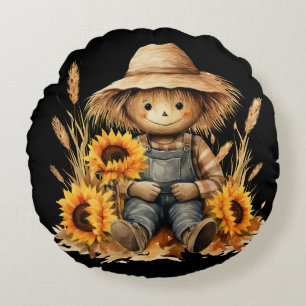 かかし ラウンドクッション