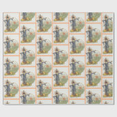 「かかし」 ラッピングペーパー (フラット)