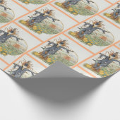 「かかし」 ラッピングペーパー (角)