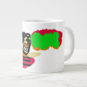 かかし 喜び ジャンボコーヒーマグカップ (正面右)