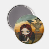 「かかし」磁石 マグネット (正面/裏面)