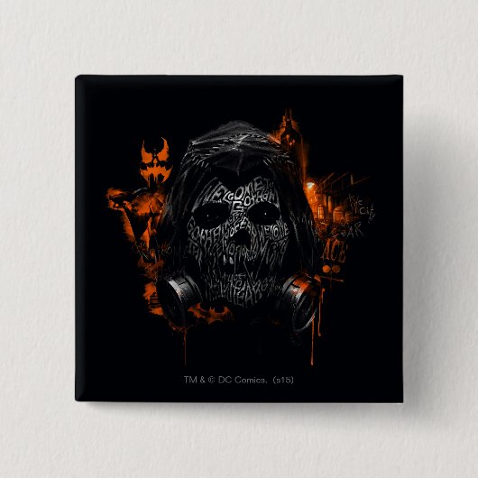 かかし – Gotham Cityへようこそ 缶バッジ (正面)