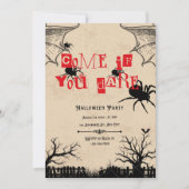 かかってこい 招待状 (正面)