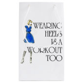 かかとのトレーニング スモールペーパーバッグ (裏面)