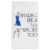 かかとのトレーニング スモールペーパーバッグ (正面)