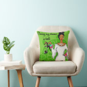 かかとの私の夢の追跡 クッション (椅子)