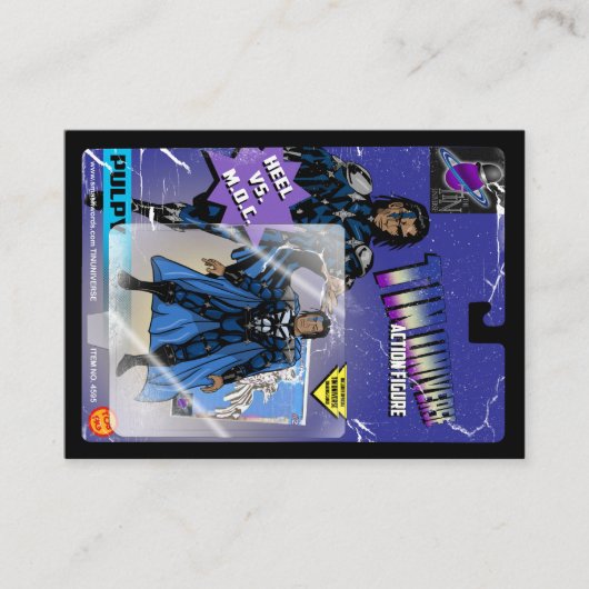 かかと対M.O.C.BUSINESSカード 名刺 (正面)