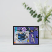 かかと対M.O.C.BUSINESSカード 名刺 (スタンド正面)