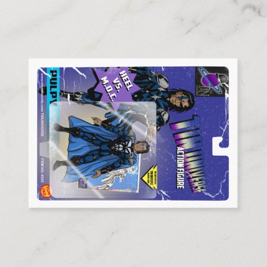 かかと対M.O.C.BUSINESSカード 名刺 (正面)