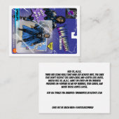 かかと対M.O.C.BUSINESSカード 名刺 (正面/裏面)