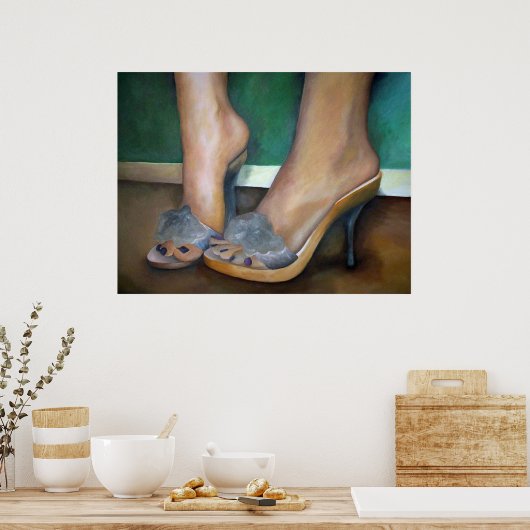 かかと ポスター (キッチン)