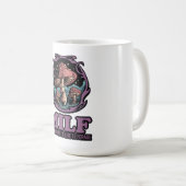 かきのこ飼料に入れたいミルフおもしろいきのこ コーヒーマグカップ (正面右)