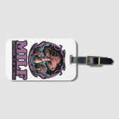 かきのこ飼料に入れたいミルフおもしろいきのこ ラゲッジタグ (正面横)