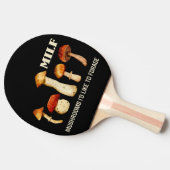 かきのこ飼料に入れたいミルフおもしろいきのこ 卓球ラケット (横)