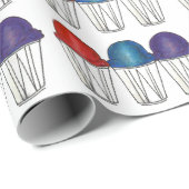 かきイタリアン水氷夏期スノコーン ラッピングペーパー (ロールコーナー)