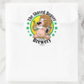 かきビーバーブルワリー ラウンドシール (バッグ)