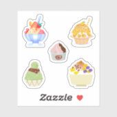 かき氷のシール シール (シート)