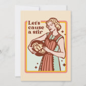 かき混ぜるベーキングスローガンをおもしろい作ろう シーズンカード (正面)