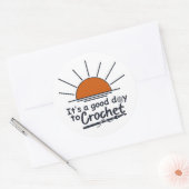 かぎおもしろい合い ラウンドシール (封筒)