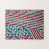 かぎカラフル針模様 ジグソーパズル (横)