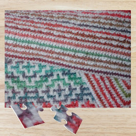 かぎカラフル針模様 ジグソーパズル