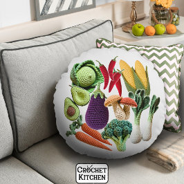 かぎカラフル針状野菜きのこ食品の製菓方法 ラウンドクッション