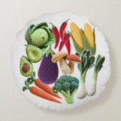 かぎカラフル針状野菜きのこ食品の製菓方法 ラウンドクッション (裏面)