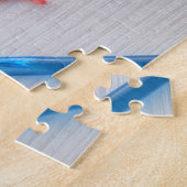 かぎカラフル針編み工芸糸の針仕事 ジグソーパズル (側面)