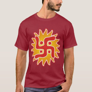 かぎ十字 + Surya Tシャツ