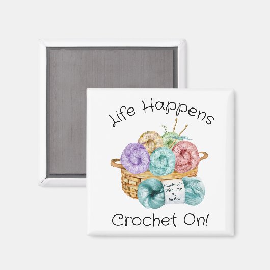 かぎ合わパーソナライズされたせる マグネット (正面/裏面)