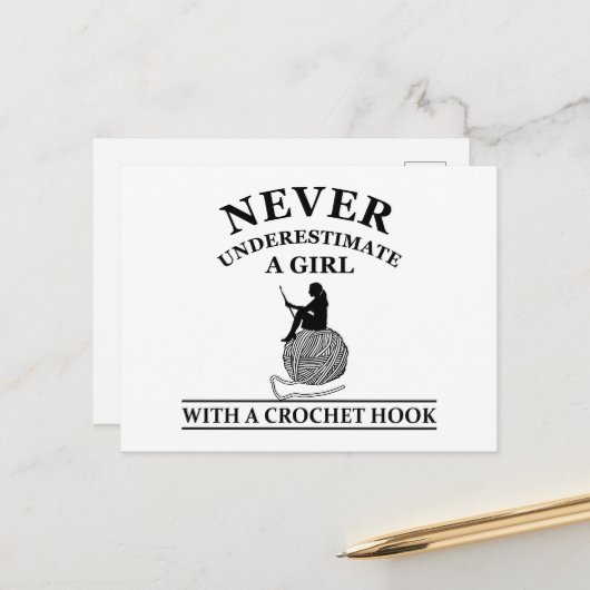 かぎ編おもしろいみ引用文の贈り物 シーズンポストカード (正面/裏面インサイチュ)